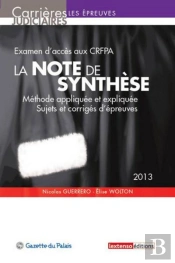 La Note De Synthese, 2eme Edition