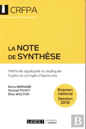 La Note De Synthese 7eme Edition