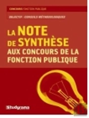 La Note De Synthèse Aux Concours De La Fonction Publique