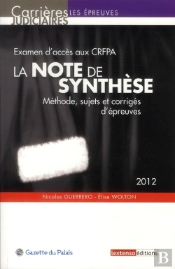 Bertrand.pt - La Note De Synthese