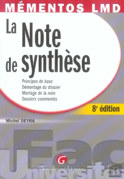 Bertrand.pt - La Note De Synthese