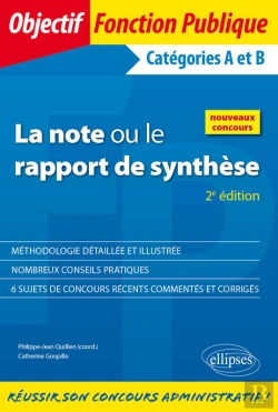 Bertrand.pt - La Note Ou Le Rapport De Synthèse - 2e Édition