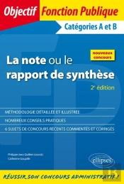 La Note Ou Le Rapport De Synthese 2eme Edition