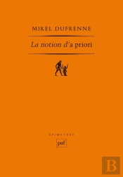 La Notion D'A Priori