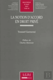 La Notion D'Accord En Droit Privé Tome 502