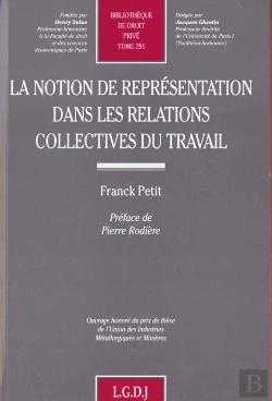 Bertrand.pt - La Notion De Representation Dans Les Relations Collectives Du Travail