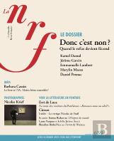 La Nrf 659 (Novembre 2024) : Donc C'Est Non !