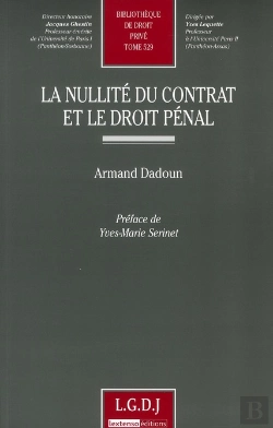Bertrand.pt - La Nullité Du Contrat Et Le Droit Pénal