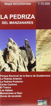 La Pedriza Del Manzanares. Mapa Excursionista
