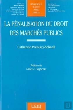 Bertrand.pt - La Penalisation Du Droit Des Marches Publics