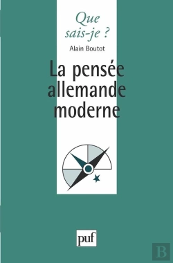 Bertrand.pt - La Pensée Allemande Moderne