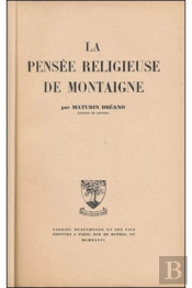 La Pensée Religieuse De Montaigne