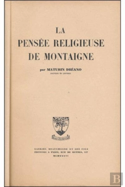 Bertrand.pt - La Pensée Religieuse De Montaigne