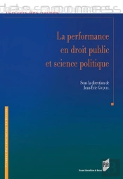La Performance En Droit Public Et Science Politique