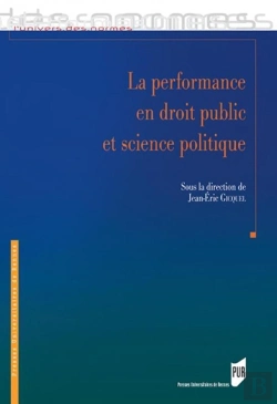 Bertrand.pt - La Performance En Droit Public Et Science Politique