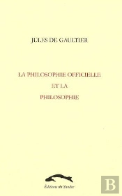 La Philosophie Officielle Et La Philosophie