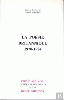 Bertrand.pt - La Poésie Britannique (1970-1984)