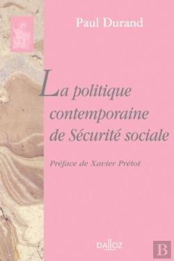 Bertrand.pt - La Politique Contemporaine De Sécurité Sociale