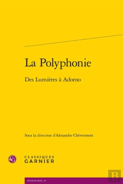 Bertrand.pt - La Polyphonie : Des Lumières À Adorno