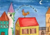La Poule Est Sur Le Toit