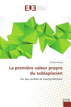 Bertrand.pt - La Premiere Valeur Propre Du Sublaplacien - Sur Des Varietes De Cauchy-Riemann