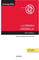 La Prenda Anomala