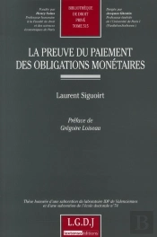 La Preuve Du Paiement Des Obligations Monétaires