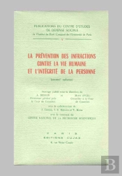 La Prévention Des Infractions Contre La Vie Humaine Et L'Intégrité De La Personne