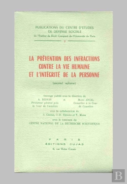 Bertrand.pt - La Prévention Des Infractions Contre La Vie Humaine Et L'Intégrité De La Personne