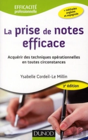 La Prise De Notes Efficace (2e Édition)