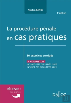 Bertrand.pt - La Procedure Penale En Cas Pratiques