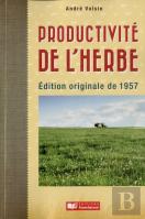 La Productivite De L'Herbe ; 1e Edition 2001