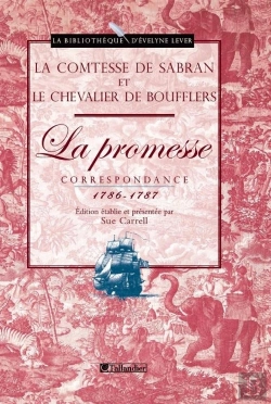 Bertrand.pt - La Promesse ; Correspondance 1786-1787