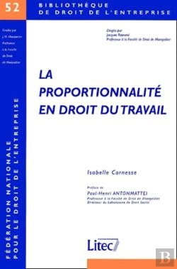 Bertrand.pt - La Proportionnalite En Droit Du Travail