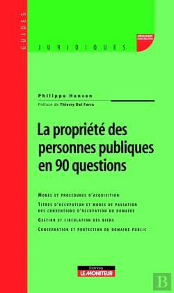Bertrand.pt - La Propriété Des Personnes Publiques En 90 Questions