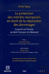La Protection Des Intérêts Incorporels En Droit De La Réparation Des Dommages