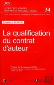 La Qualification Du Contrat D'Auteur