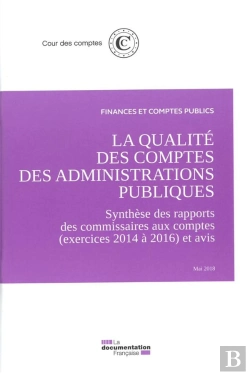 Bertrand.pt - La Qualité Des Comptes Des Administrations Publiques ; Exercice 2017
