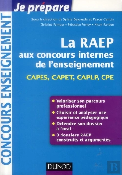 Bertrand.pt - La Raep Aux Concours Internes De L'Enseignement - Capes, Capet, Caplp, Cpe