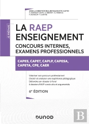 La Raep Enseignement - 6e Ed. Concours Internes, Examens Professionnels - 6ed - Capes, Capet, Caplp,