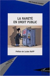 La Rareté En Droit Public