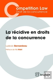 La Récidive En Droits De La Concurrence