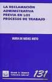 La Reclamación Administrativa Previa En Los Procesos De Trabajo