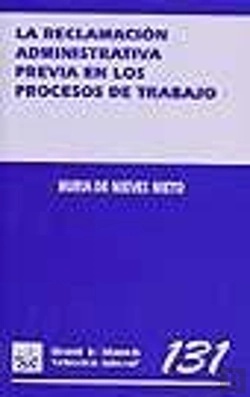 Bertrand.pt - La Reclamación Administrativa Previa En Los Procesos De Trabajo