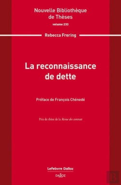 Bertrand.pt - La Reconnaissance De Dette. Volume 233