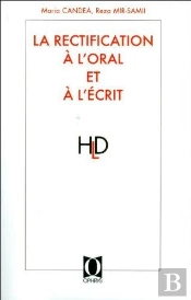 La Rectification À L'Oral Et À L'Écrit