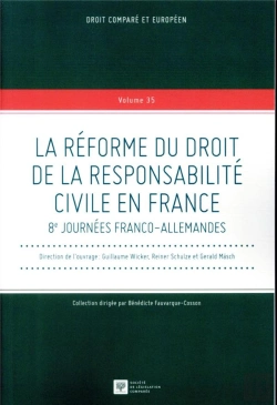 Bertrand.pt - La Réforme Du Droit De La Responsabilité Civile En France