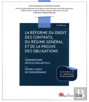 La Réforme Du Droit Des Contrats, Du Régime Général Et De La Preuve Des Obligations (2e Édition)