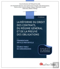 Bertrand.pt - La Réforme Du Droit Des Contrats, Du Régime Général Et De La Preuve Des Obligations (2e Édition)