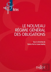 La Réforme Du Régime Général Des Obligations